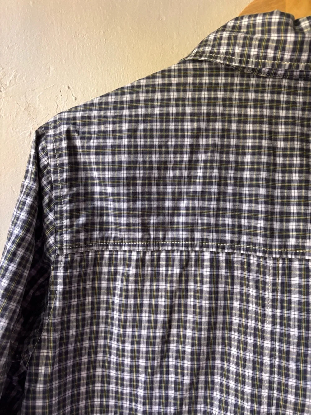 Polo Ralph Lauren Plaid Zip Up Car Bomber Jacket Navy